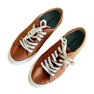 Seabees Monterey Classic Canvas Sneaker in Spice